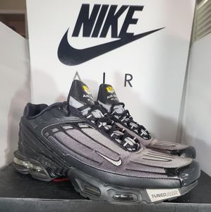 Size 12.5-Nike Air Max Plus III 3 Black Wolf Grey Mens Rare CJ9684-002. Fits Me